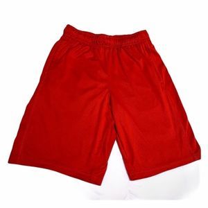 Tek Gear DryTek Boy’s Baskeball Shorts Red Medium